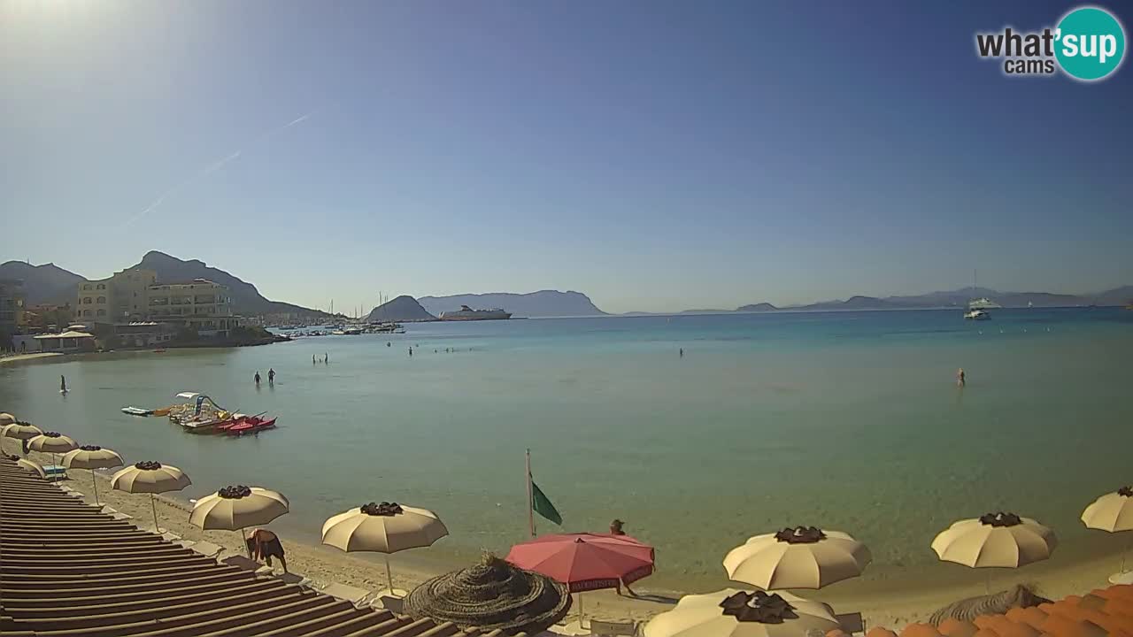 Webcam Terza Spiaggia Golfo Aranci – Vista mare in diretta