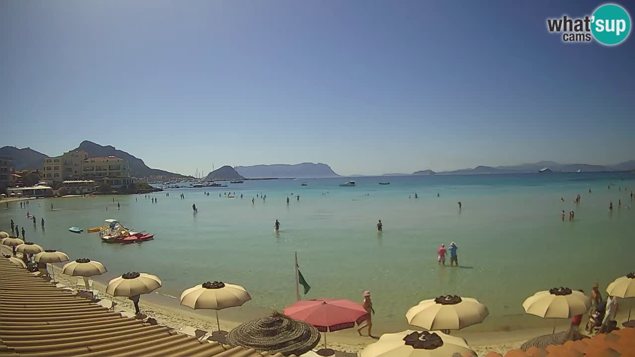 Webcam Terza Spiaggia Golfo Aranci – Vista mare in diretta