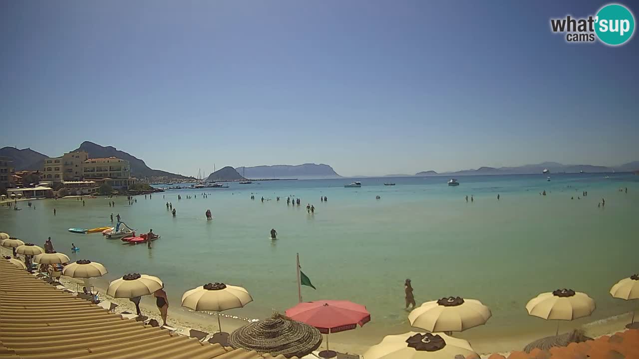 Webcam Terza Spiaggia Golfo Aranci – Vista mare in diretta