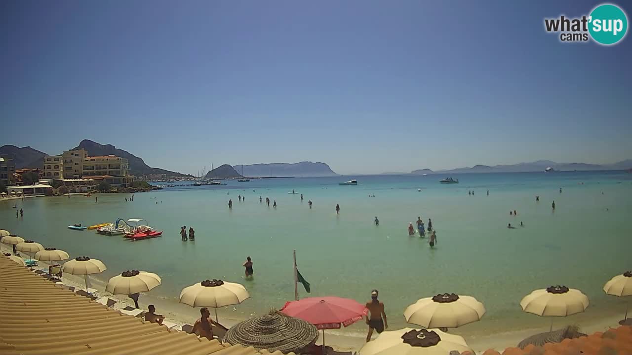 Webcam Terza Spiaggia Golfo Aranci – Vista mare in diretta