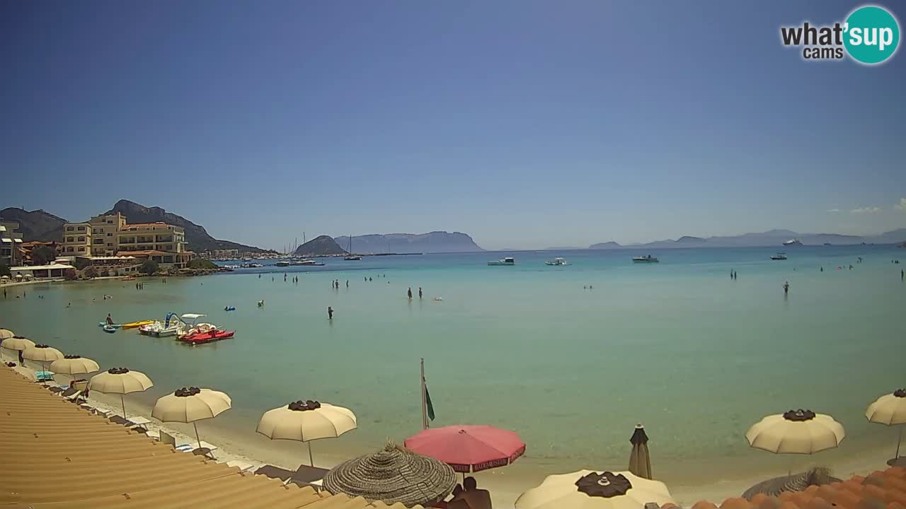 Webcam Terza Spiaggia Golfo Aranci – Vista en directo de la playa