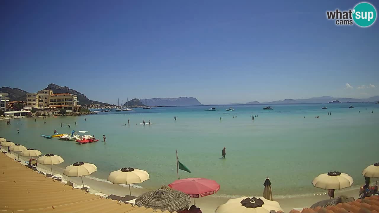 Webcam Terza Spiaggia Golfo Aranci – Vue en direct de la plage