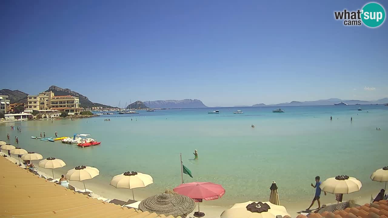 Web kamera Terza Spiaggia Golfo Aranci – Pogled uživo na plažu