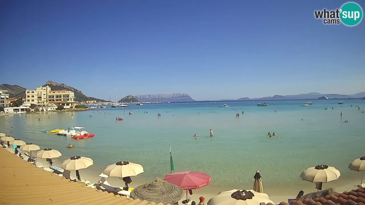Webcam Terza Spiaggia Golfo Aranci – Vista en directo de la playa