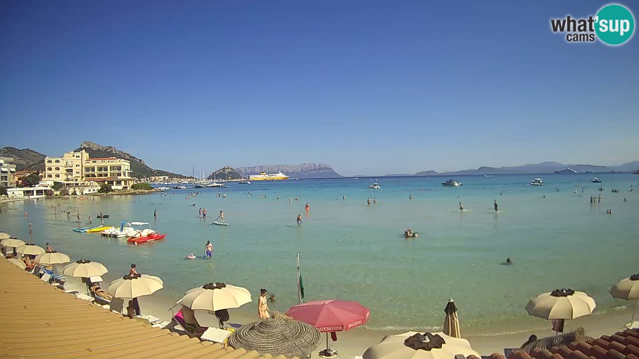 Webcam Terza Spiaggia Golfo Aranci – Vista mare in diretta