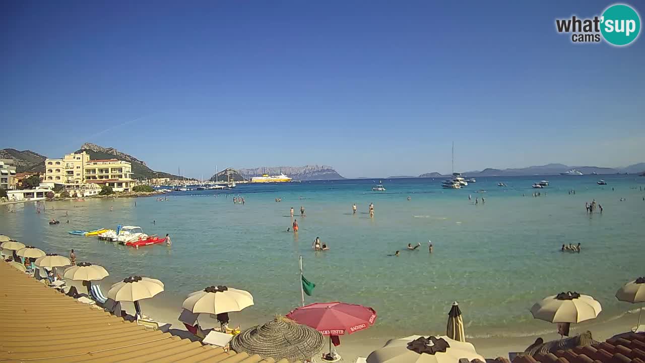 Webcam Terza Spiaggia Golfo Aranci – Vista mare in diretta