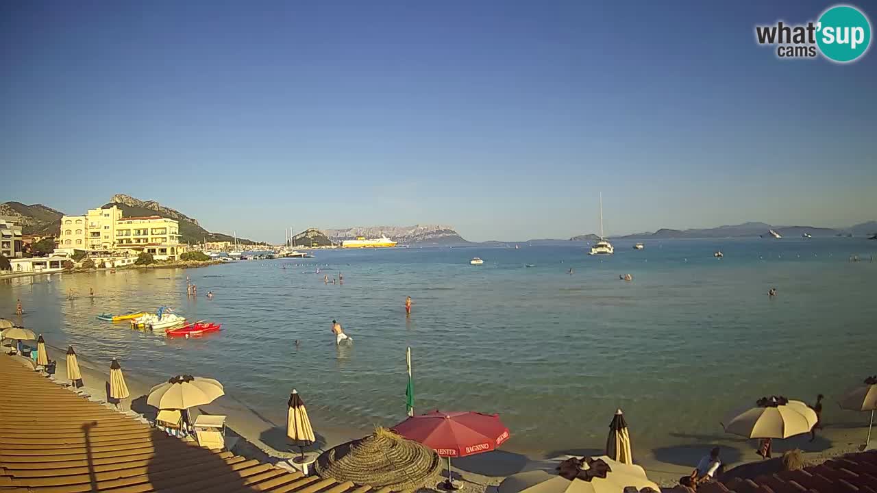 Webcam Terza Spiaggia Golfo Aranci – Vista en directo de la playa