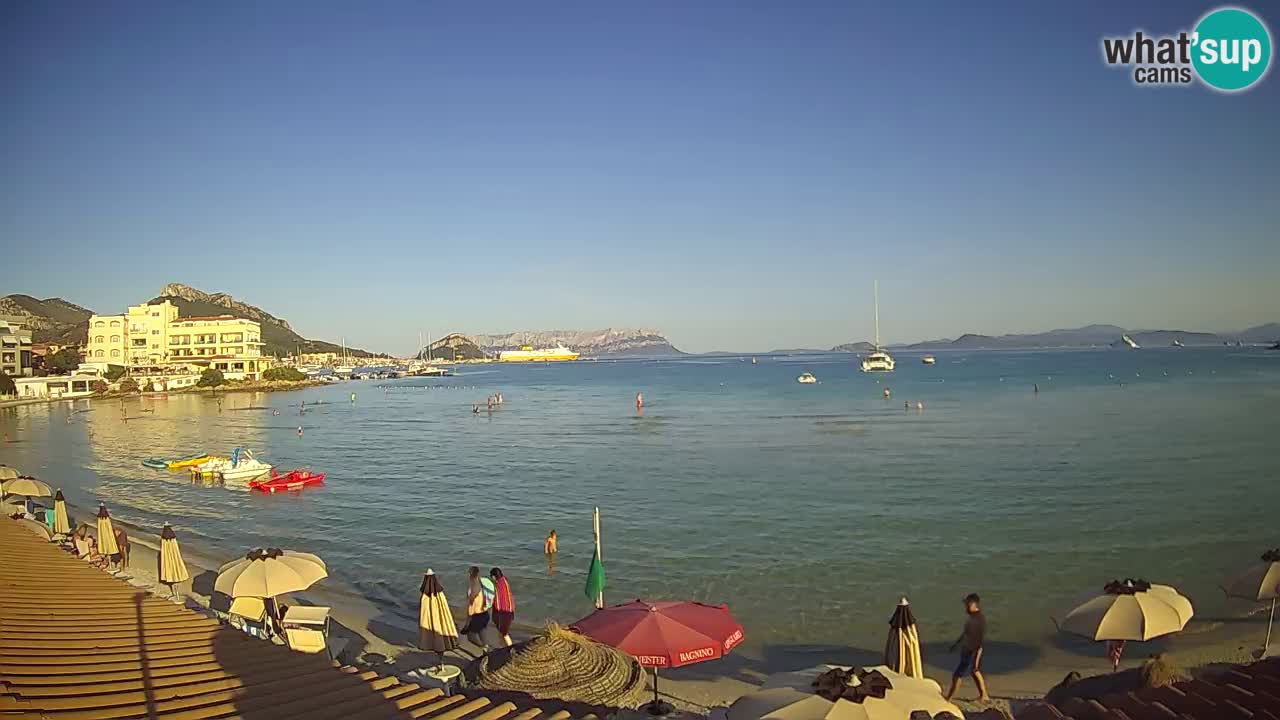 Webcam Terza Spiaggia Golfo Aranci – Vista mare in diretta