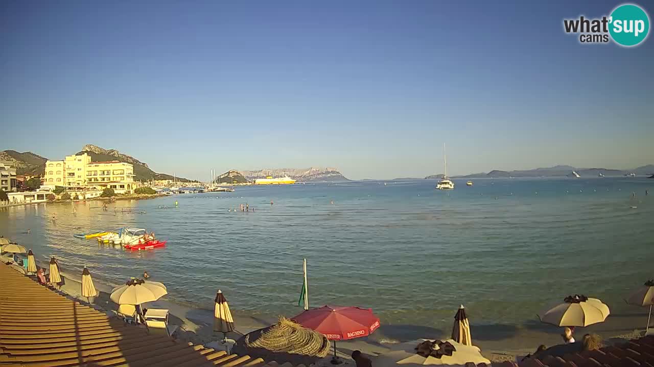 Webcam Terza Spiaggia Golfo Aranci – Vista en directo de la playa