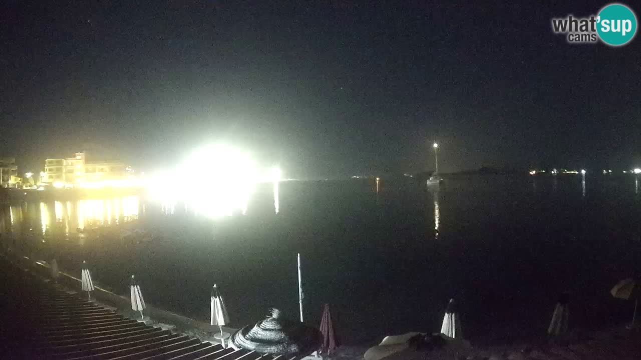 Webcam Terza Spiaggia Golfo Aranci – Vue en direct de la plage
