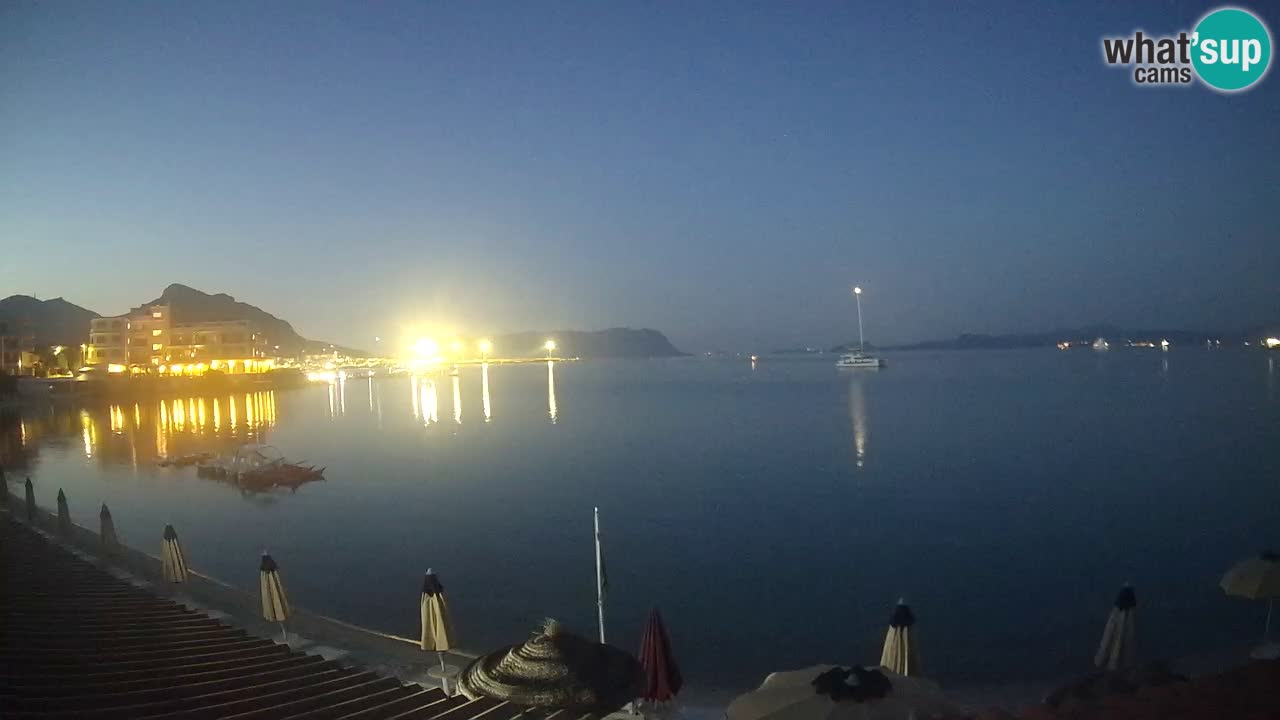 Web kamera Terza Spiaggia Golfo Aranci – Pogled uživo na plažu
