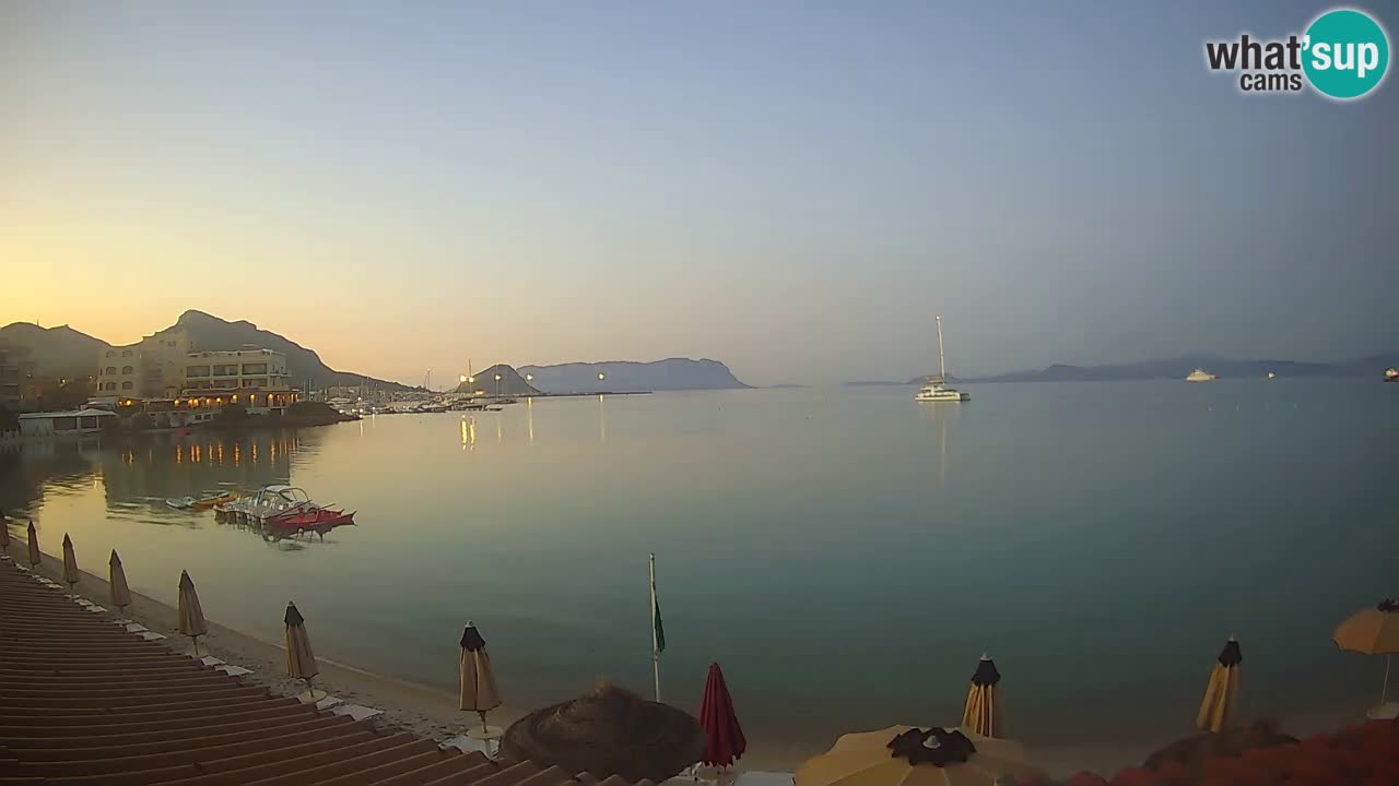 Webcam Terza Spiaggia Golfo Aranci – Liveblick auf den Strand