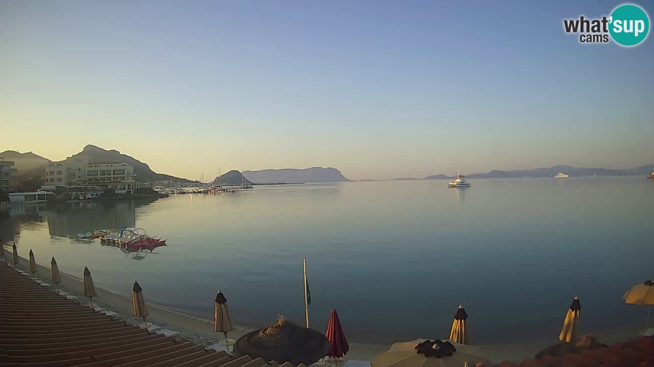 Webcam Terza Spiaggia Golfo Aranci – Liveblick auf den Strand