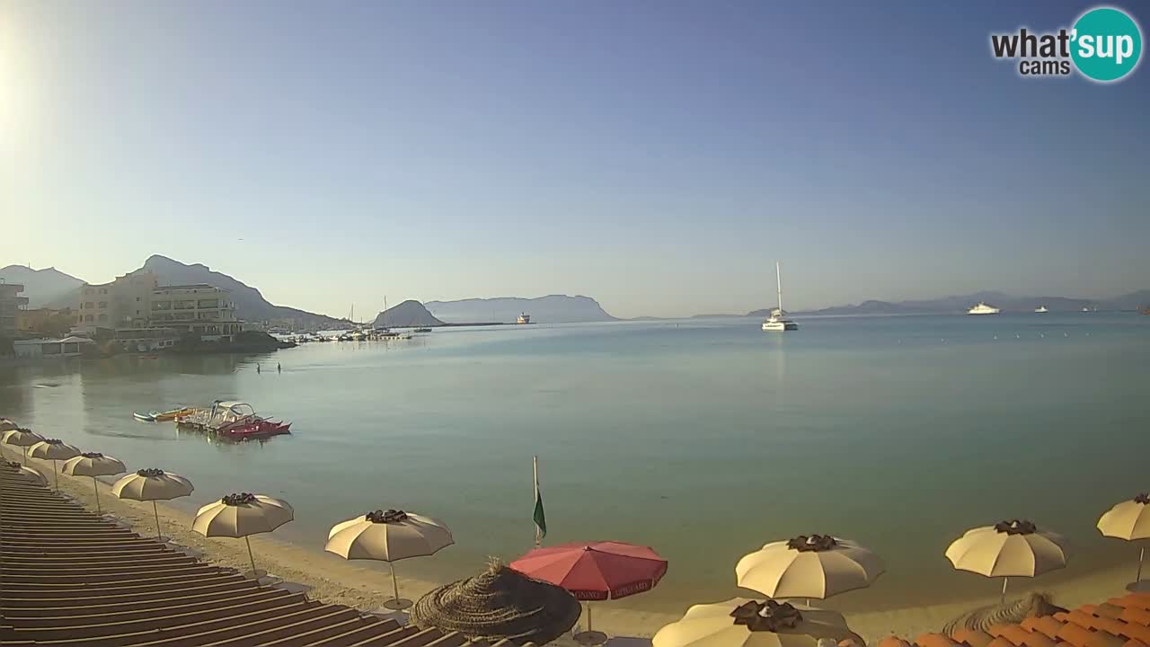 Webcam Terza Spiaggia Golfo Aranci – Vista mare in diretta