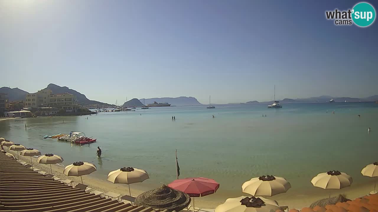 Webcam Terza Spiaggia Golfo Aranci – Vista mare in diretta