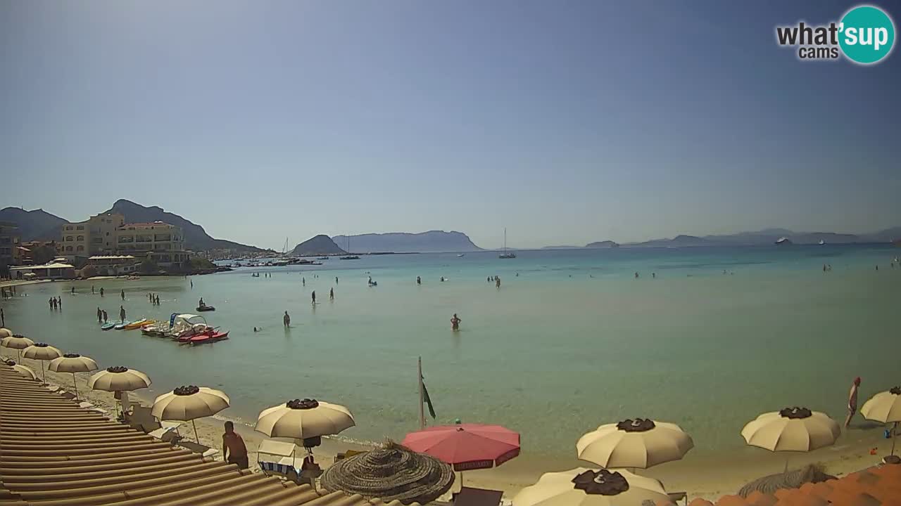 Web kamera Terza Spiaggia Golfo Aranci – Pogled uživo na plažu