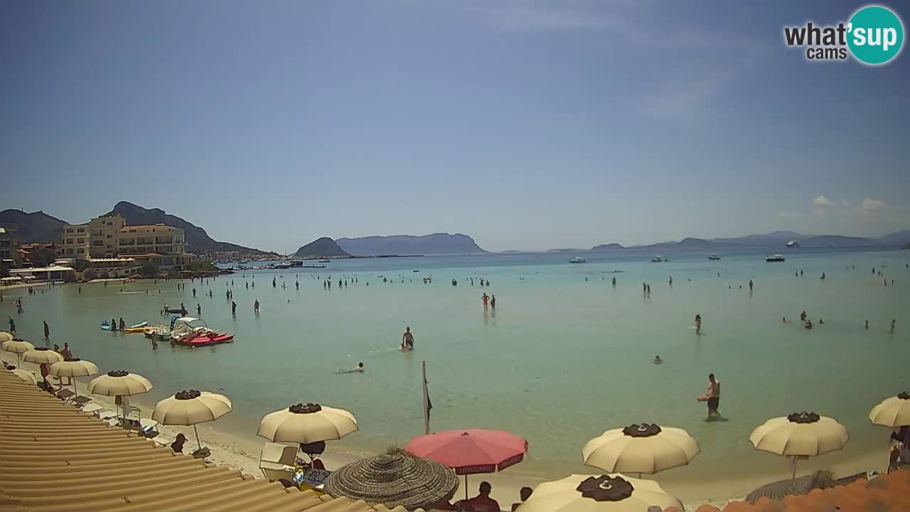 Webcam Terza Spiaggia Golfo Aranci – Liveblick auf den Strand