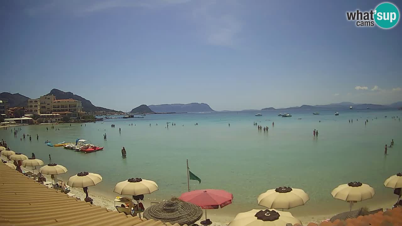 Webcam Terza Spiaggia Golfo Aranci – Vista en directo de la playa