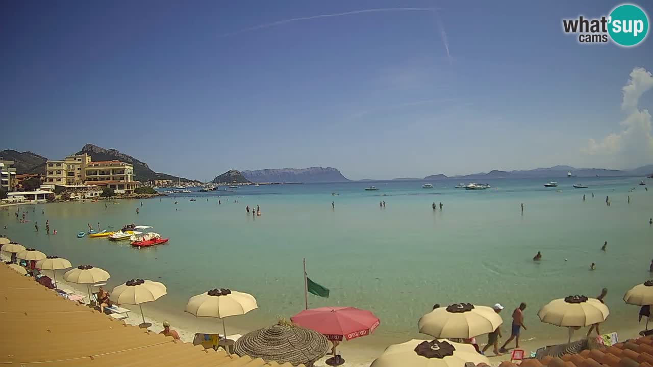 Webcam Terza Spiaggia Golfo Aranci – Liveblick auf den Strand