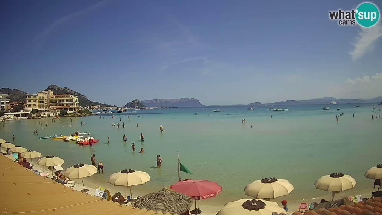 Webcam Terza Spiaggia Golfo Aranci – Vista en directo de la playa