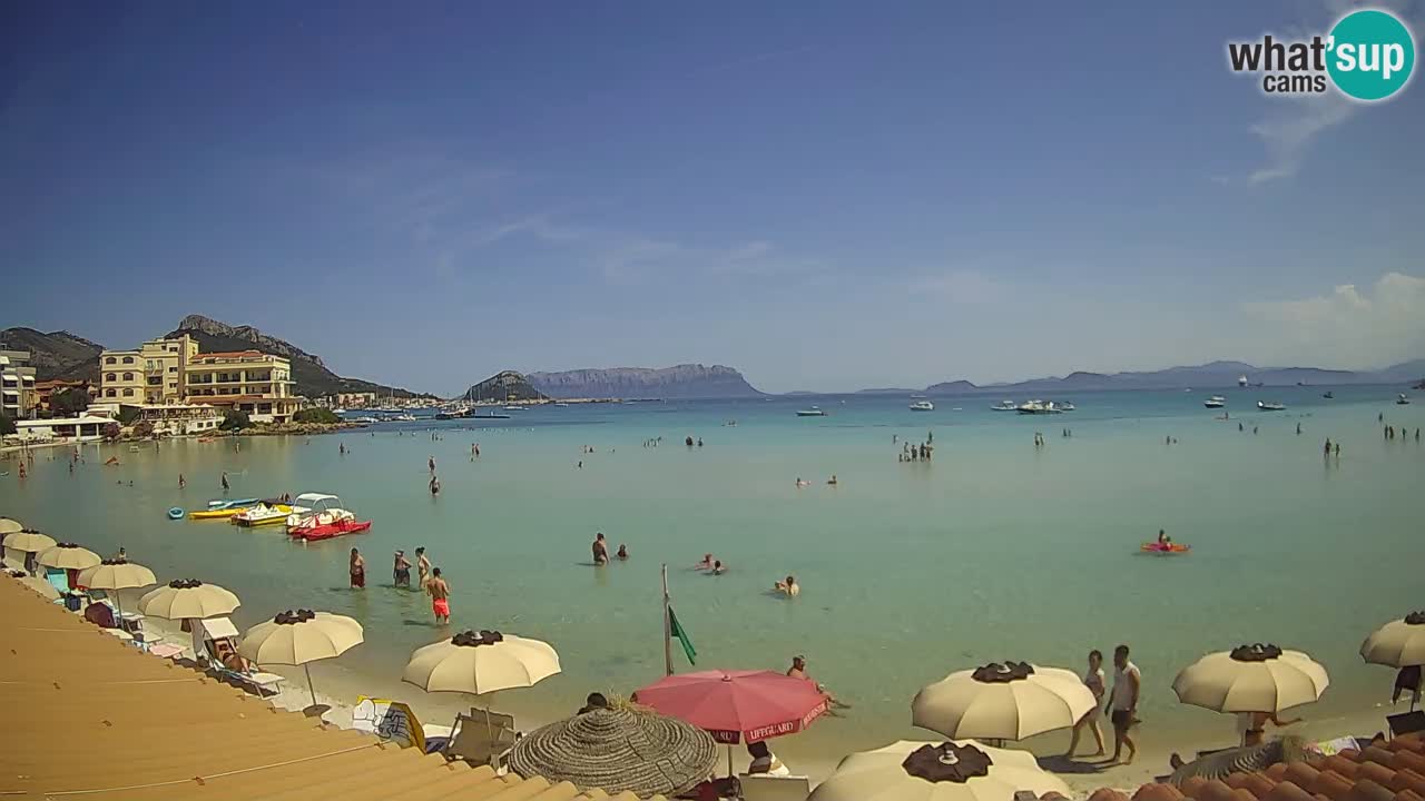 Webcam Terza Spiaggia Golfo Aranci – Liveblick auf den Strand