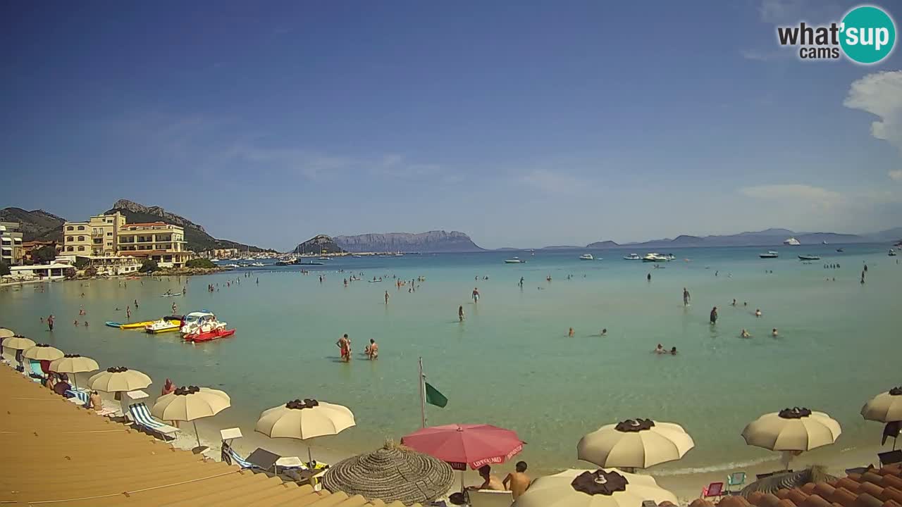Web kamera Terza Spiaggia Golfo Aranci – Pogled uživo na plažu