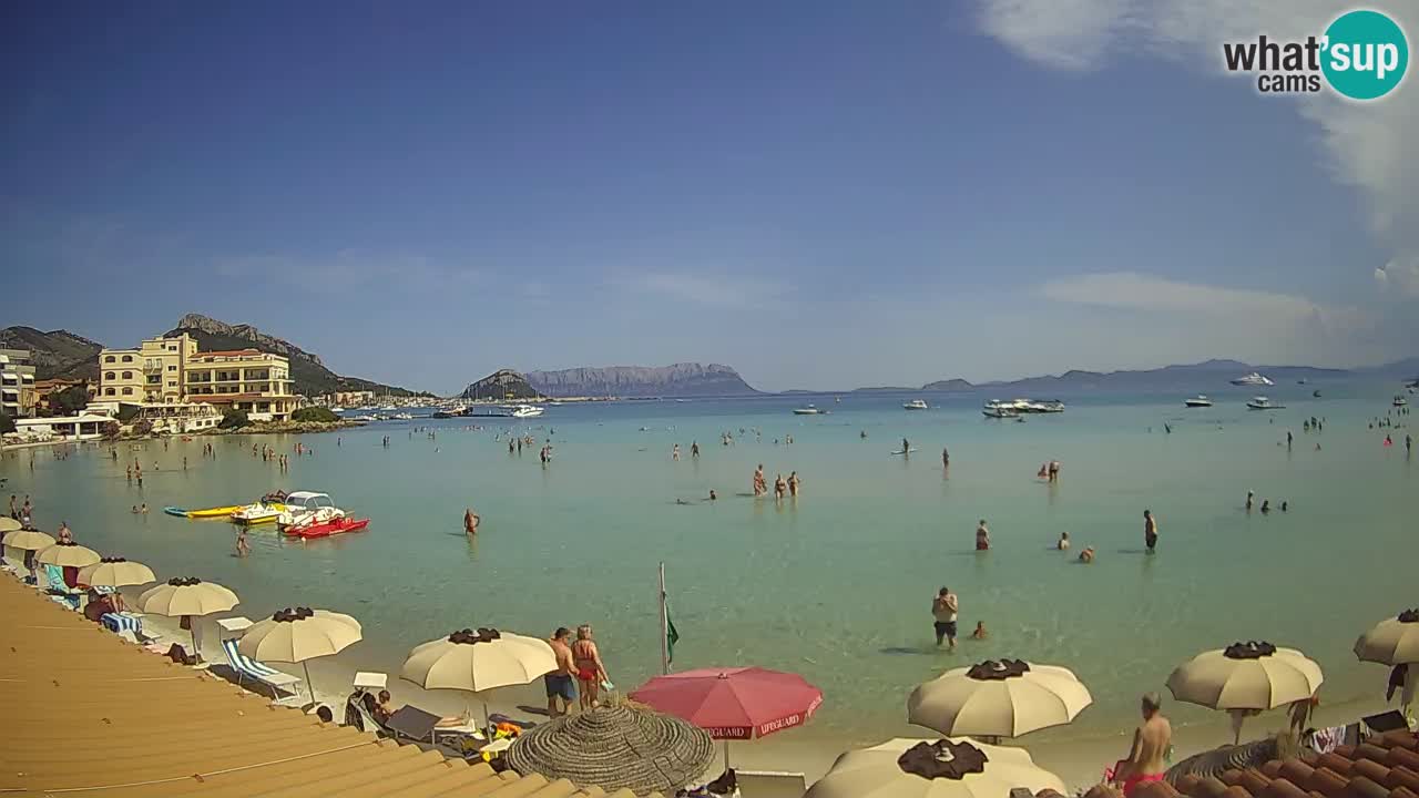 Webcam Terza Spiaggia Golfo Aranci – Vista en directo de la playa