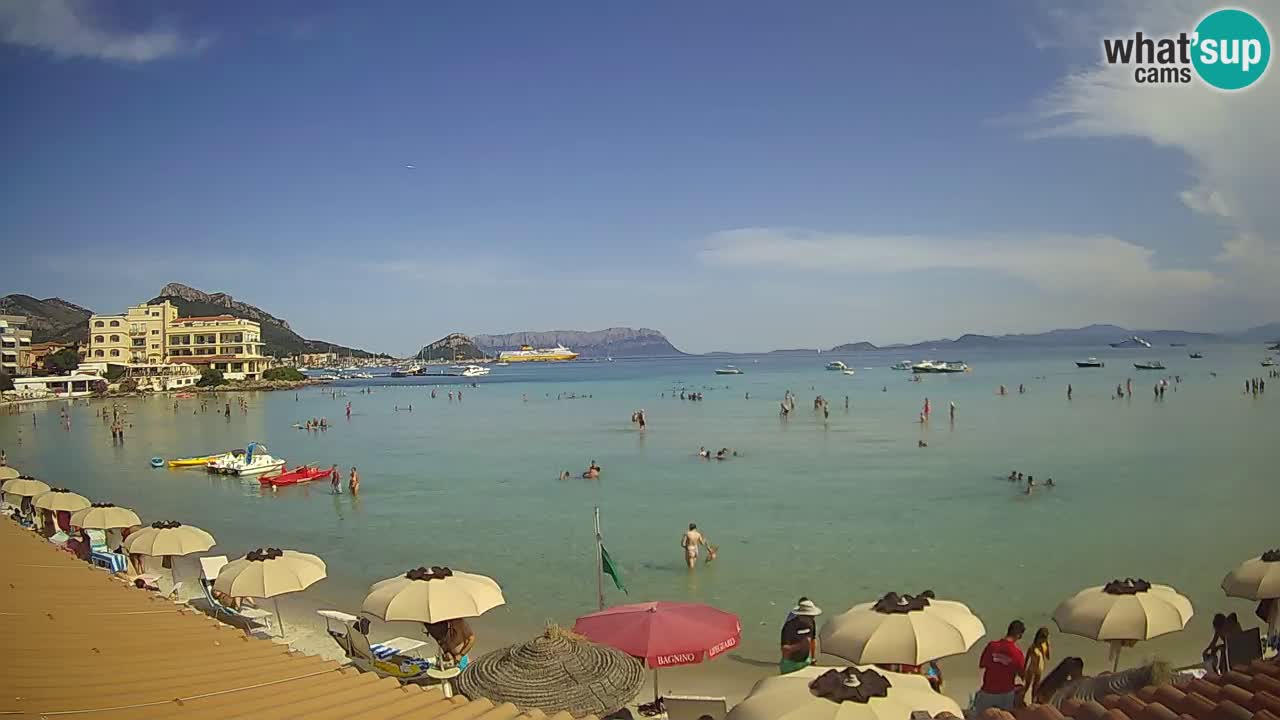 Webcam Terza Spiaggia Golfo Aranci – Vista mare in diretta