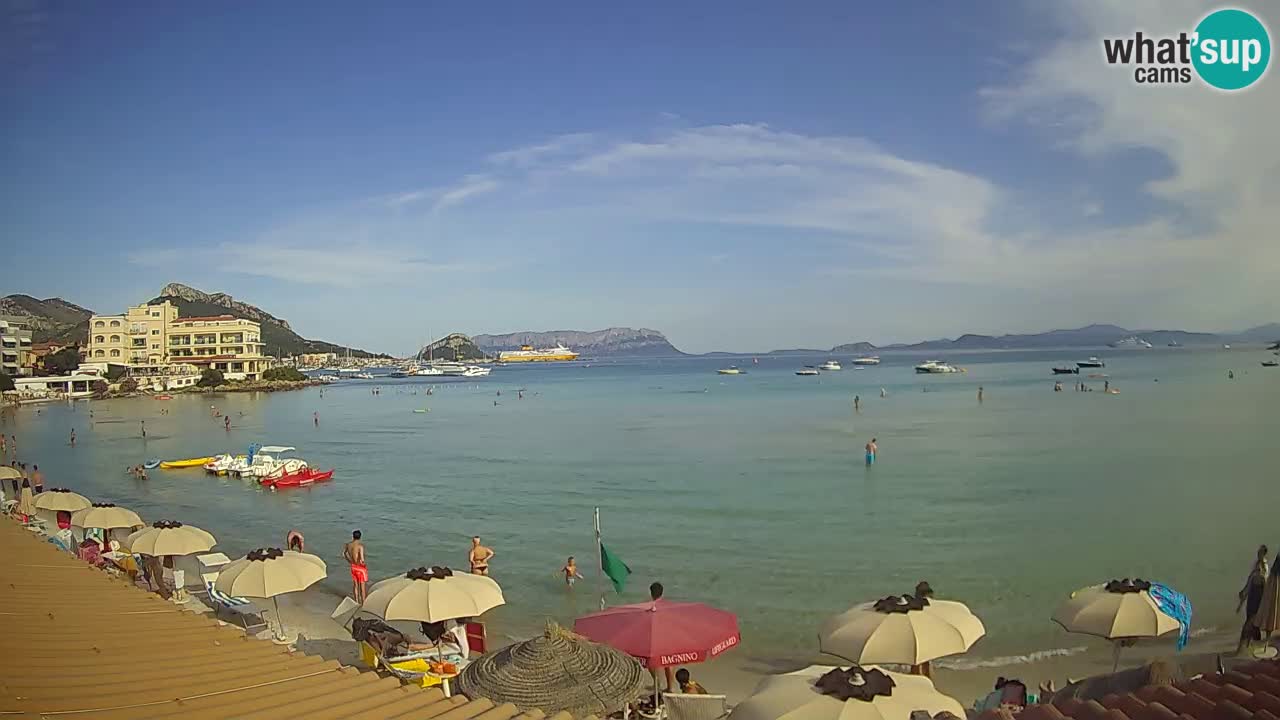 Web kamera Terza Spiaggia Golfo Aranci – Pogled uživo na plažu