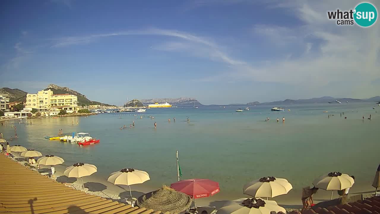 Webcam Terza Spiaggia Golfo Aranci – Vista mare in diretta
