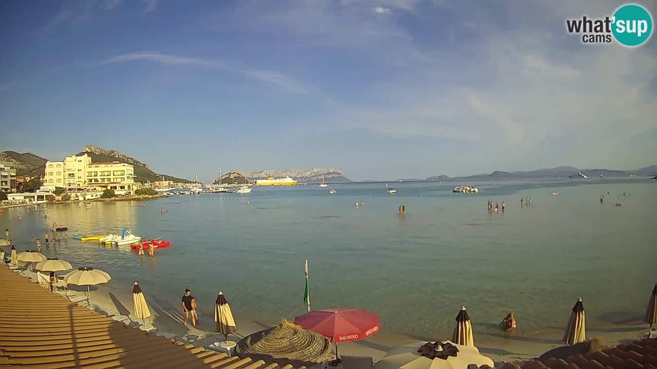 Webcam Terza Spiaggia Golfo Aranci – Vista en directo de la playa