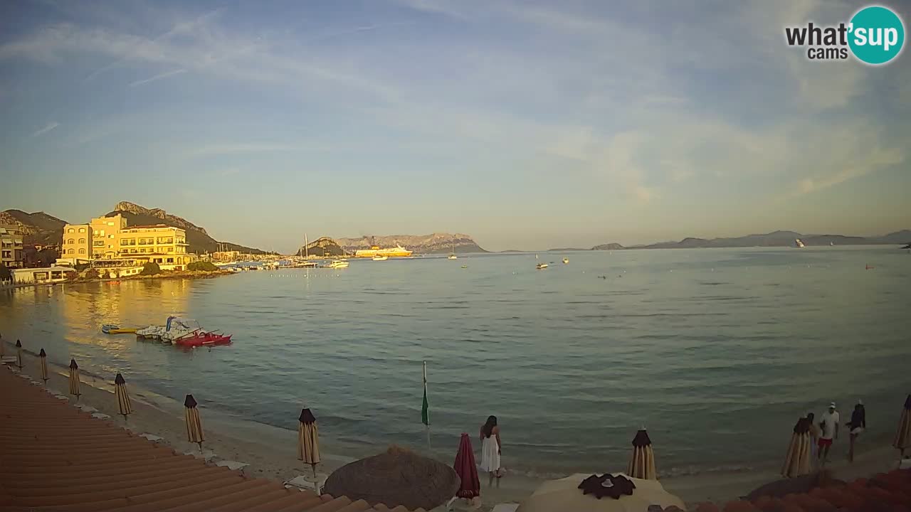Web kamera Terza Spiaggia Golfo Aranci – Pogled uživo na plažu