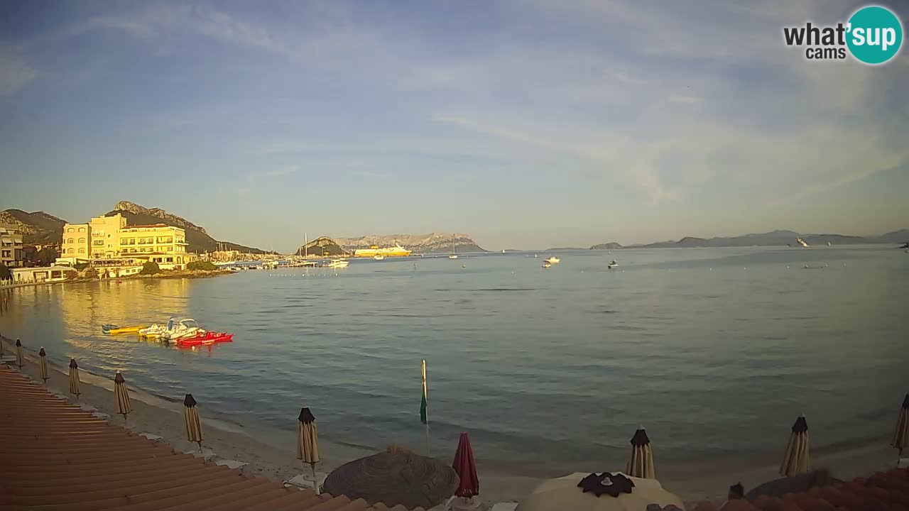 Webcam Terza Spiaggia Golfo Aranci – Vista mare in diretta