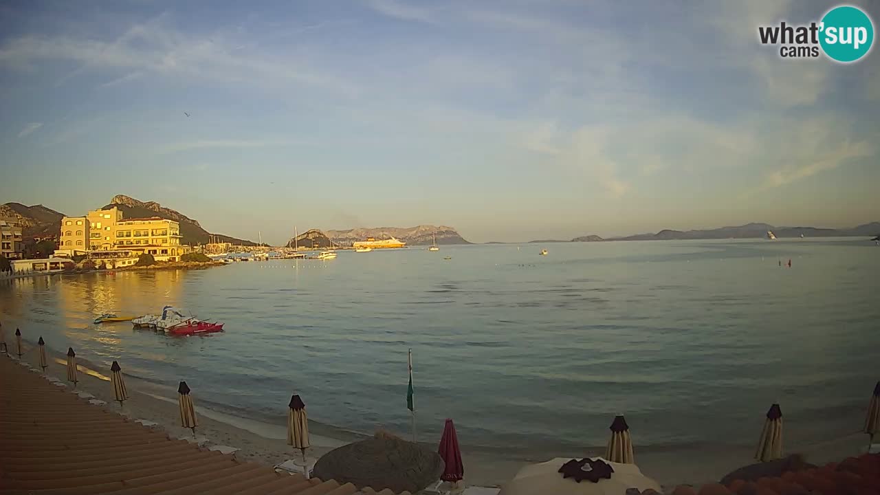 Webcam Terza Spiaggia Golfo Aranci – Vista mare in diretta