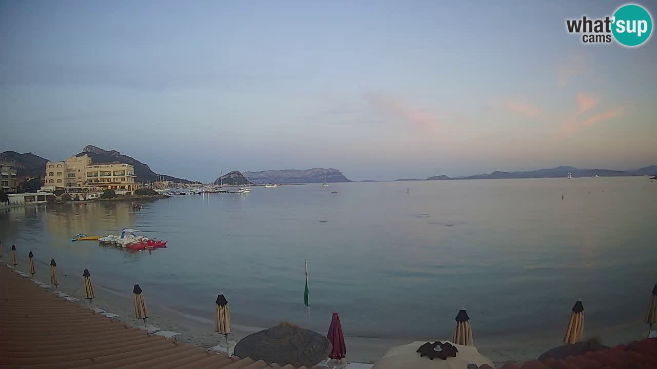 Webcam Terza Spiaggia Golfo Aranci – Vue en direct de la plage
