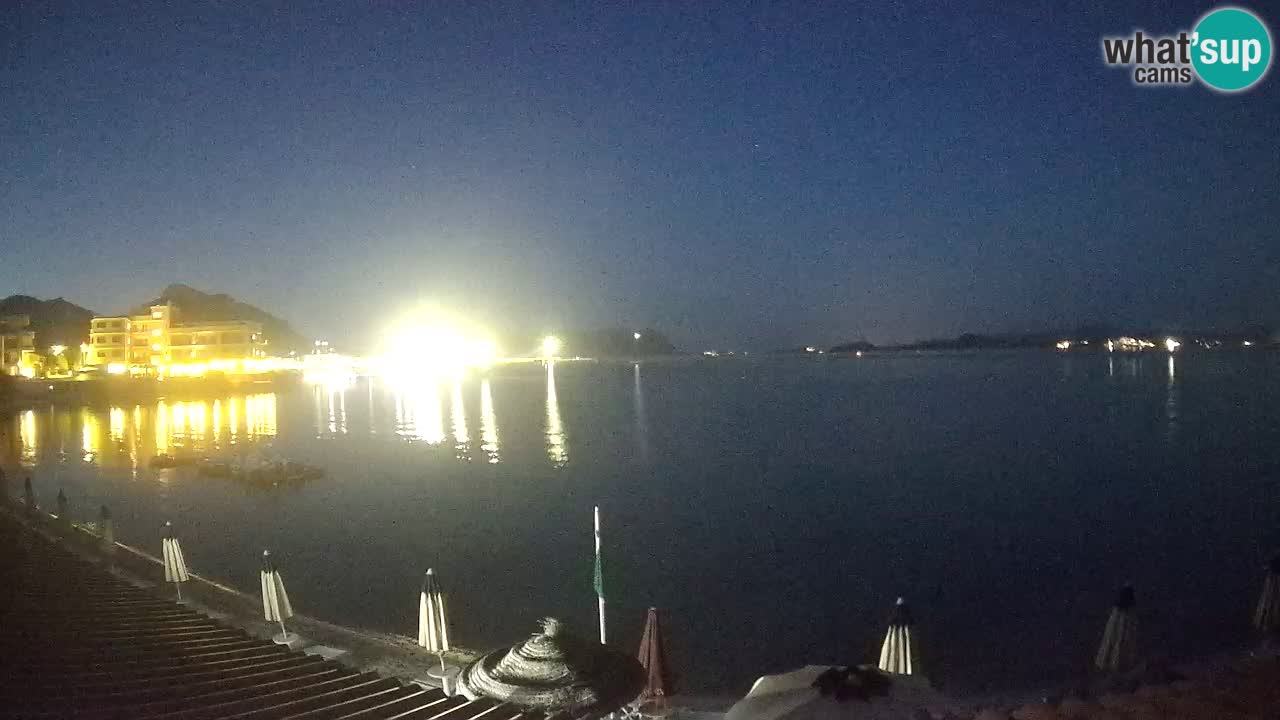 Webcam Terza Spiaggia Golfo Aranci – Vue en direct de la plage