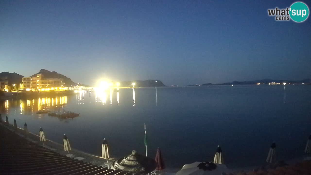 Webcam Terza Spiaggia Golfo Aranci – Vue en direct de la plage