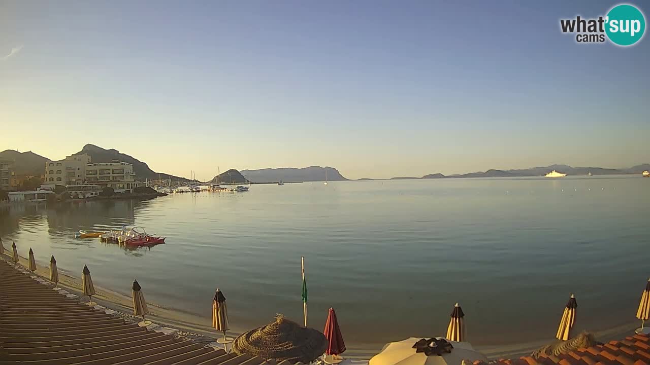 Webcam Terza Spiaggia Golfo Aranci – Liveblick auf den Strand
