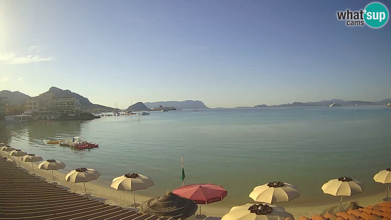 Webcam Terza Spiaggia Golfo Aranci – Vista mare in diretta