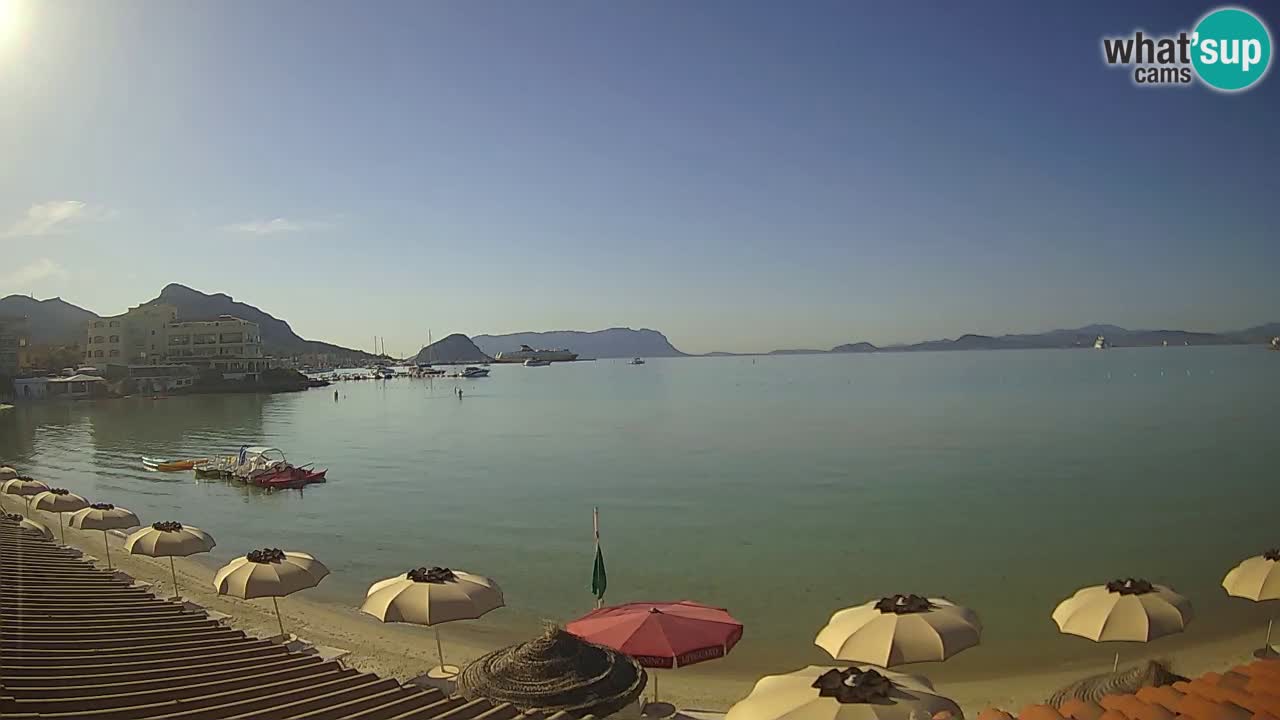 Web kamera Terza Spiaggia Golfo Aranci – Pogled uživo na plažu