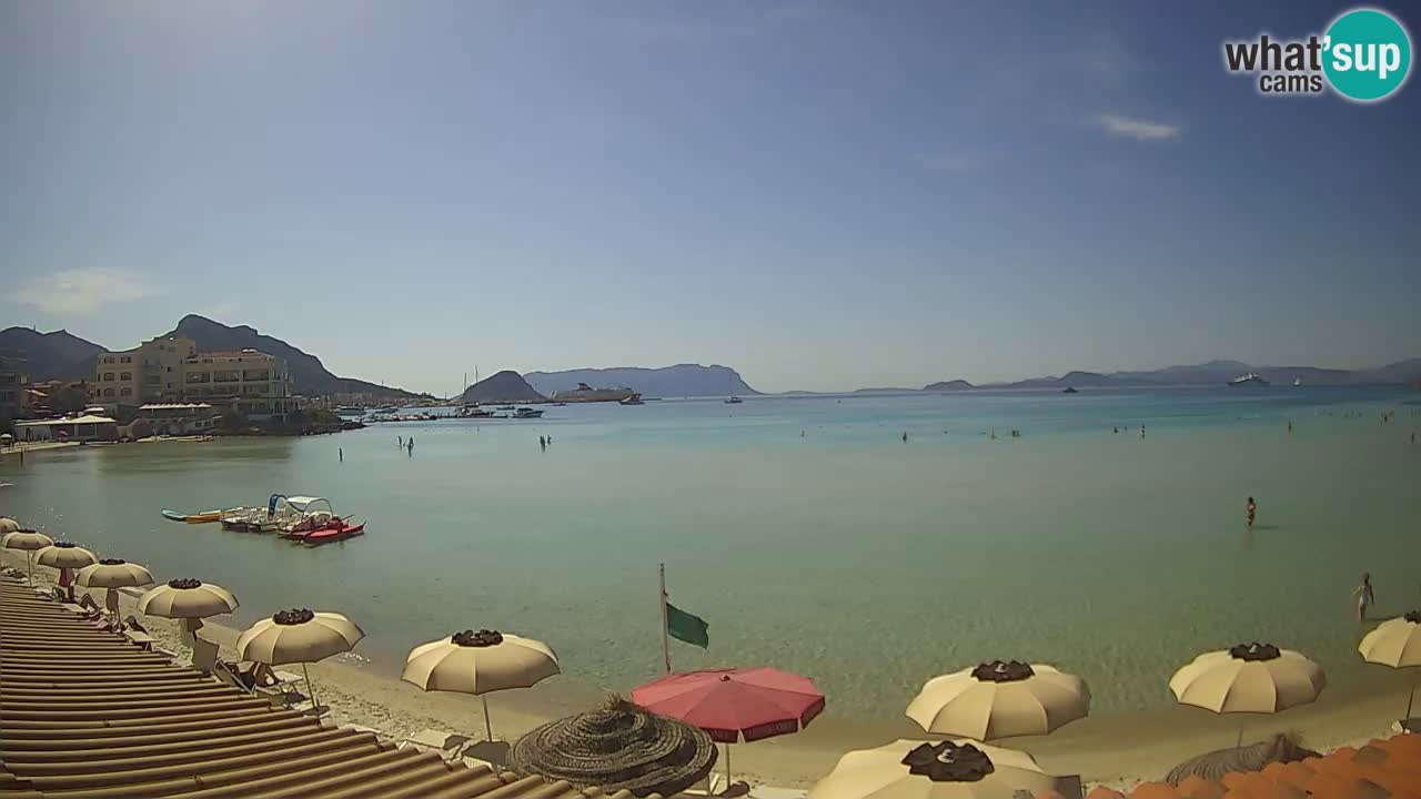 Webcam Terza Spiaggia Golfo Aranci – Vista en directo de la playa