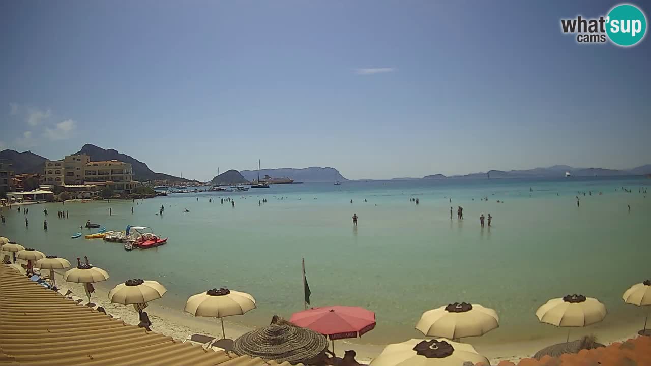 Webcam Terza Spiaggia Golfo Aranci – Vista en directo de la playa