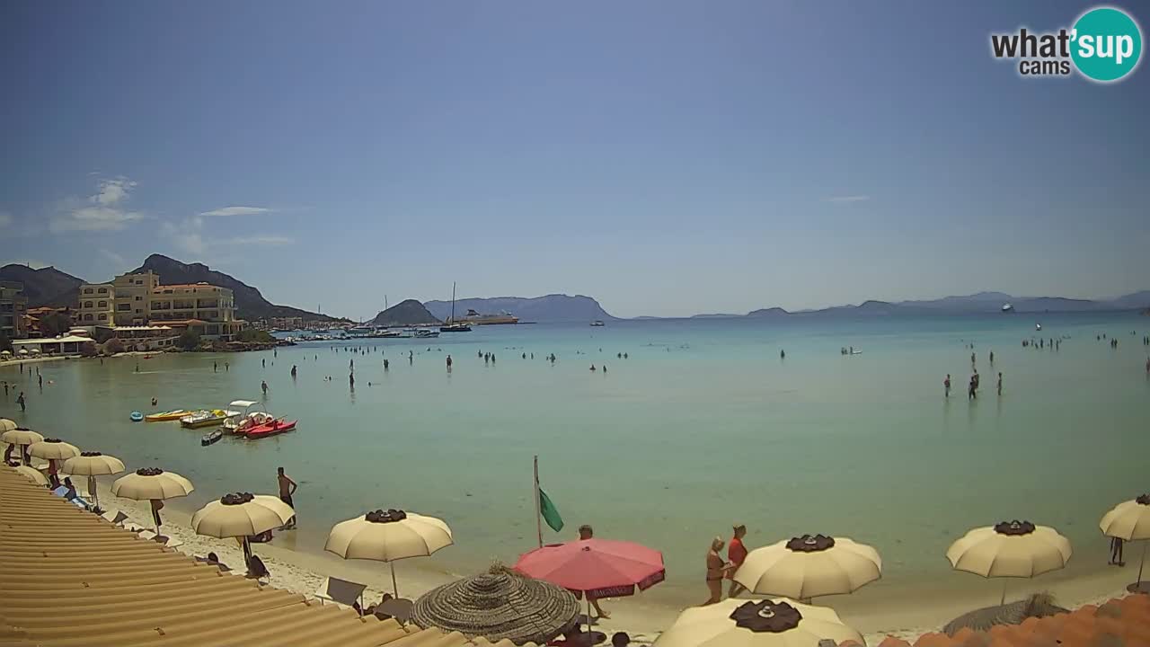Webcam Terza Spiaggia Golfo Aranci – Vista mare in diretta