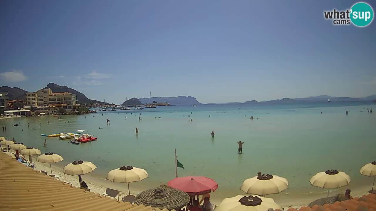 Webcam Terza Spiaggia Golfo Aranci – Vista en directo de la playa