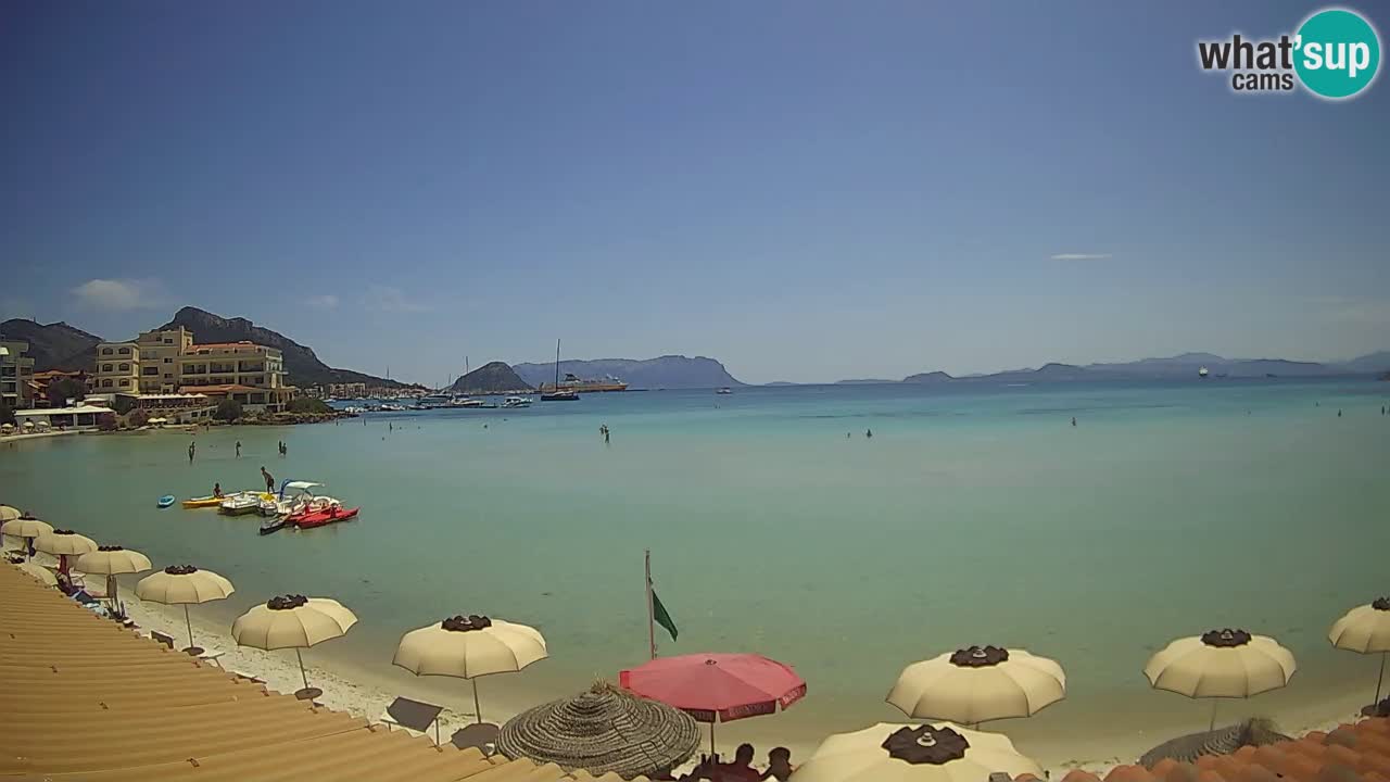 Webcam Terza Spiaggia Golfo Aranci – Vista mare in diretta