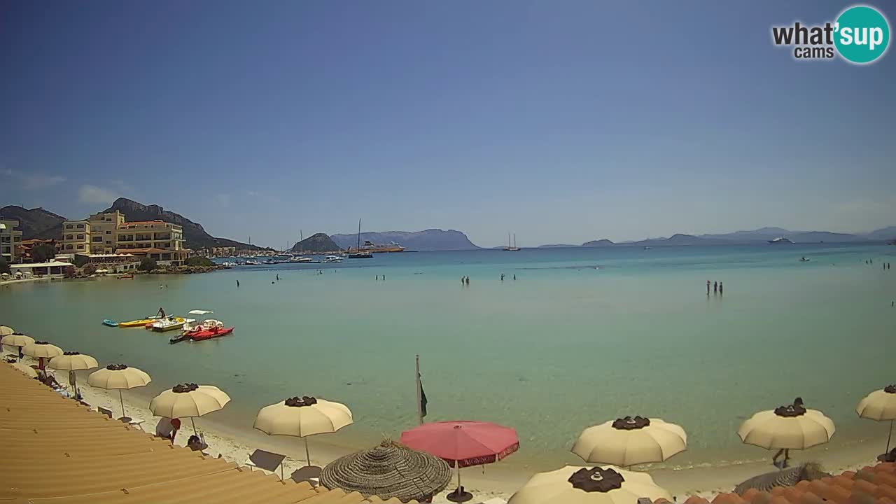 Webcam Terza Spiaggia Golfo Aranci – Vista mare in diretta