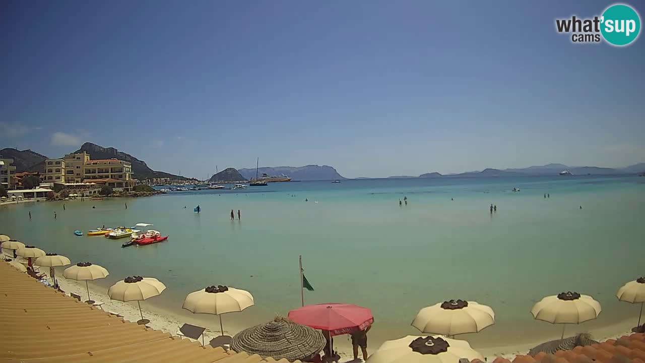 Webcam Terza Spiaggia Golfo Aranci – Vista en directo de la playa