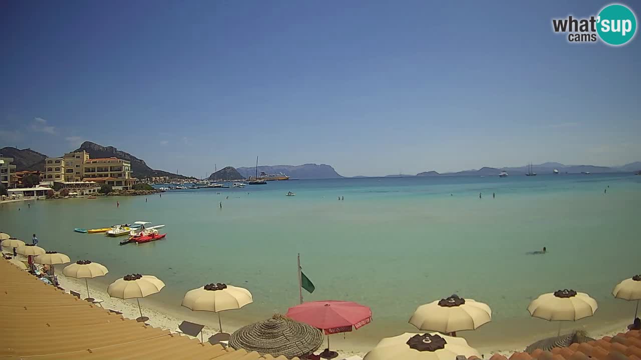 Webcam Terza Spiaggia Golfo Aranci – Liveblick auf den Strand