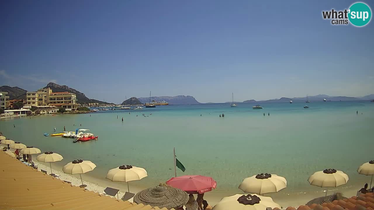 Webcam Terza Spiaggia Golfo Aranci – Vista mare in diretta