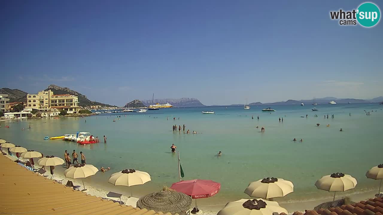 Web kamera Terza Spiaggia Golfo Aranci – Pogled uživo na plažu